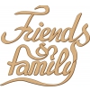 Friends & Family, семейный ресторан Логотип(logo)