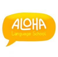 Школа английского языка ALOHA Language School Логотип(logo)