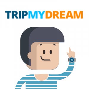 TripMyDream - сервис выгодных путешествий Логотип(logo)