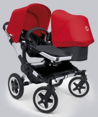 Логотип компании Детская коляска Bugaboo Donkey Twin Pendleton