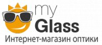 Интернет-магазин myglass Логотип(logo)