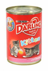 Логотип компании Корм Для котят Консервированный ТМ Darling