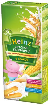 Логотип компании Печенье Для детей ТМ Heinz