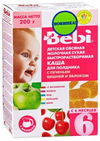 Молочная каша Для детей Овсянная ТМ Bebi Логотип(logo)