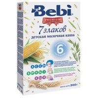 Молочная каша Для детей Мультизлаковая ТМ Bebi Логотип(logo)