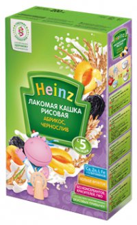 Логотип компании Каша без молока Для детей Рисовая ТМ Heinz