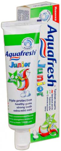 Логотип компании Зубная паста Для детей ТМ Aquafresh