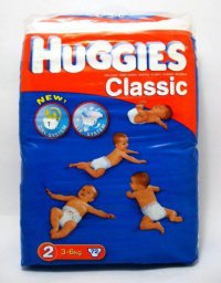 Детские подгузники Унисекс ТМ Huggies Логотип(logo)