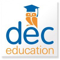 DEC education образовательное агентство Логотип(logo)