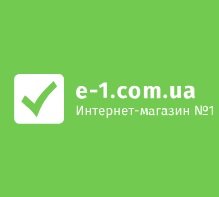 e-1.com.ua интернет-магазин Логотип(logo)