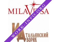 Логотип компании Итальянский дворик и Милавица