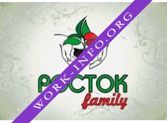 Садовый центр Росток family Логотип(logo)