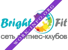 Сеть фитнес клубов Bright Fit Логотип(logo)