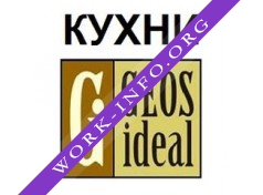 Логотип компании салон кухонь Geos Ideal