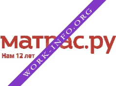 Матрас.ру Логотип(logo)