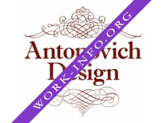 Логотип компании ANTONOVICH DESIGN, студия интерьера