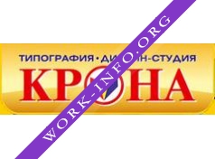 Крона типография Логотип(logo)