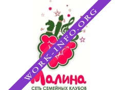 Малина, Сеть семейных клубов Логотип(logo)