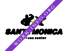 Фитнес Центр Santa Monica Логотип(logo)