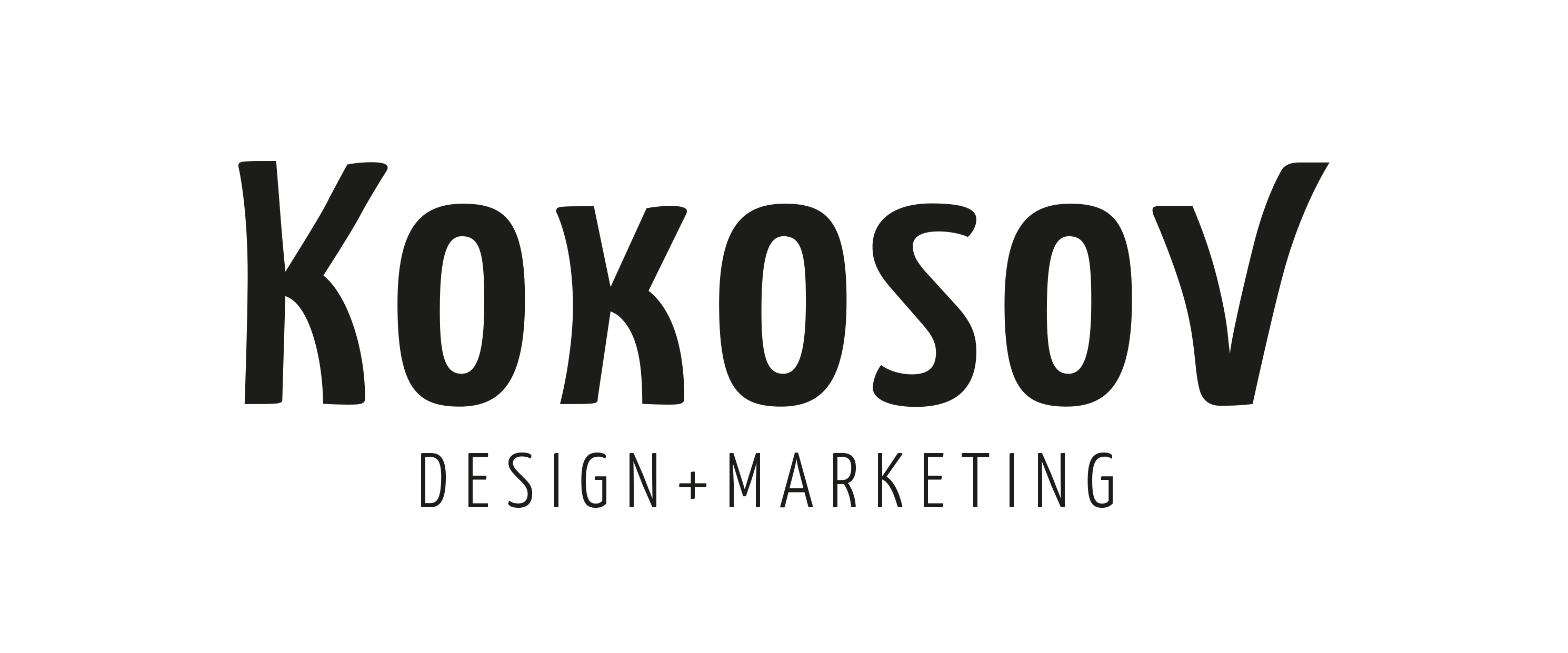 Логотип компании KOKOSOV Design + Marketing